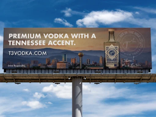 T3 Vodka Billboards